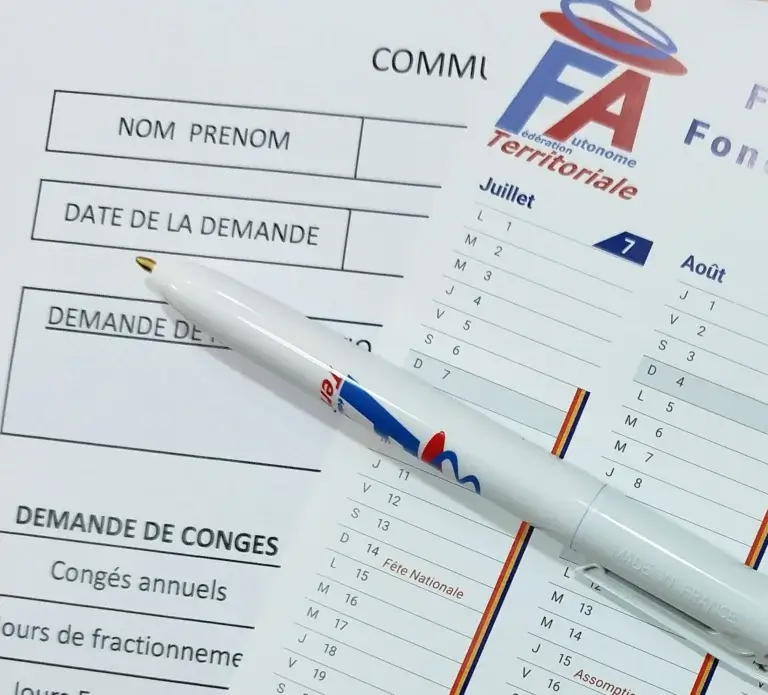 feuille de congé loi 2024-364